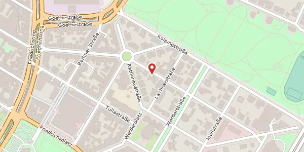 Karte der Umgebung von Viktoriastraße 8, 68165 Mannheim