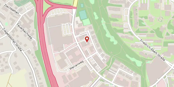 Karte der Umgebung von Dr.-Gessler-Str. 16a, 93051 Regensburg
