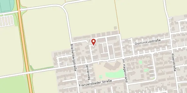 Karte der Umgebung von Imbergstr. 6, 86825 Bad Wörishofen