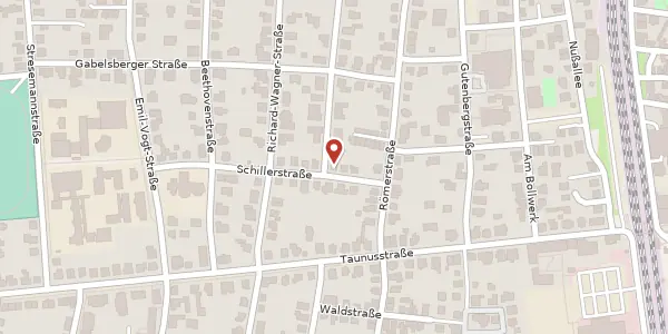 Karte der Umgebung von Schillerstr. 5, 35510 Butzbach