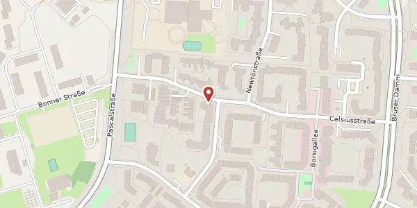 Karte der Umgebung von Celsiusstr. 60, 53125 Bonn
