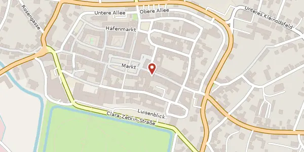 Karte der Umgebung von Obere Marktstraße 32, 98646 Hildburghausen