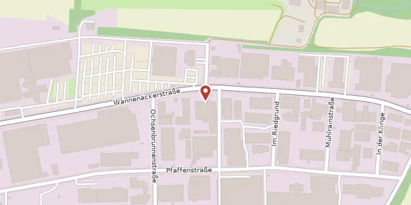 Karte der Umgebung von Wannenäckerstraße 43, 74078 Heilbronn