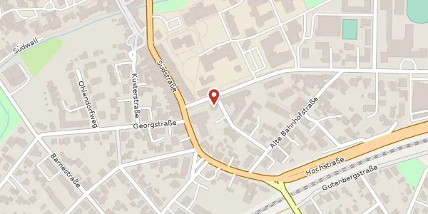 Karte der Umgebung von Hindenburgstraße 6, 31515 Wunstorf