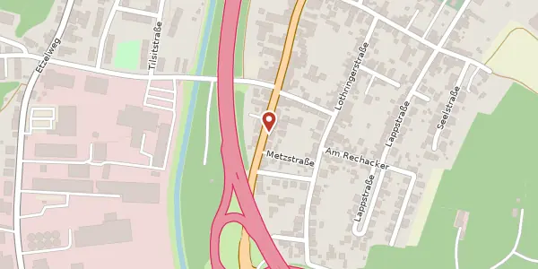 Karte der Umgebung von Bitscherstraße 94, 66482 Zweibrücken