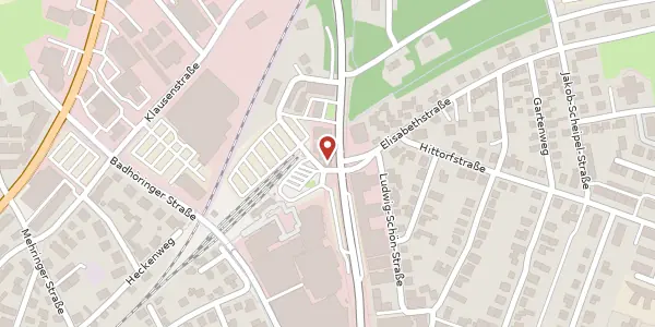 Karte der Umgebung von Marktler Str. 61, 84489 Burghausen