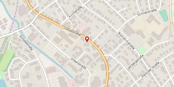 Karte der Umgebung von Hauptstraße 169, 78549 Spaichingen