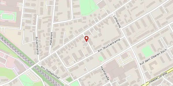 Karte der Umgebung von Hanfstr. 4, 33607 Bielefeld
