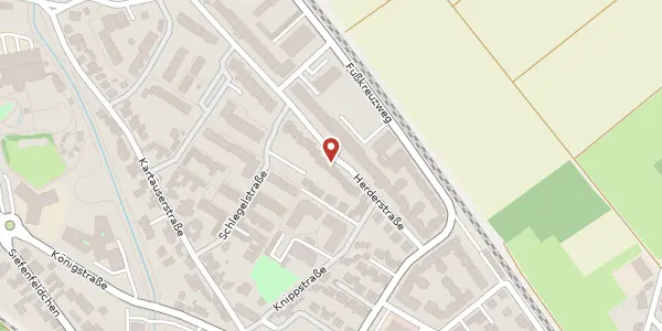 Karte der Umgebung von Herderstr. 60, 53332 Bornheim-Roisdorf