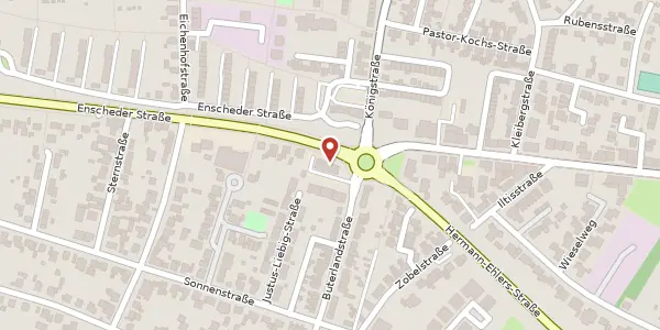 Karte der Umgebung von Enscheder Str. 125, 48599 Gronau