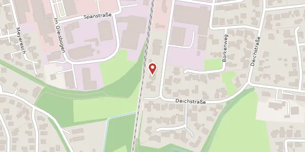Karte der Umgebung von Am Bahnhof 16, 49393 Lohne