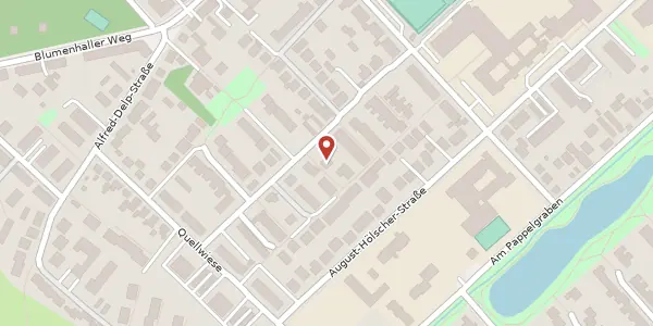Karte der Umgebung von Jenaer Weg 1, 49080 Osnabrück