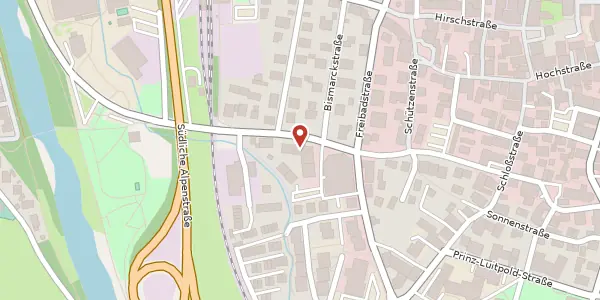 Karte der Umgebung von Immenstädter Str. 13 A, 87527 Sonthofen