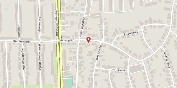 Karte der Umgebung von Lindenplan 9, 39120 Magdeburg