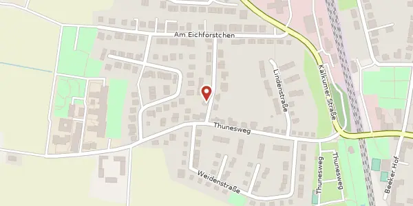 Karte der Umgebung von Birkenstr. 3, 40885 Ratingen