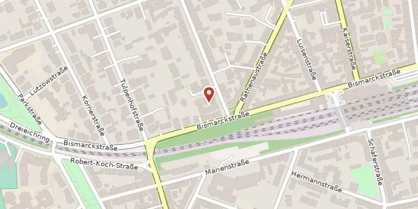 Karte der Umgebung von Ludwigstr. 6, 63067 Offenbach am Main