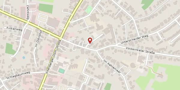 Karte der Umgebung von Voiswinkeler Str. 13, 51467 Bergisch Gladbach