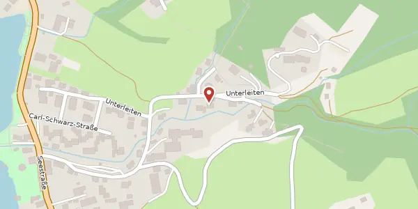 Karte der Umgebung von Unterleiten 18, 83727 Schliersee