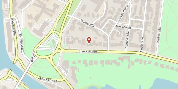 Karte der Umgebung von Roeckstraße 3a, 23568 Lübeck
