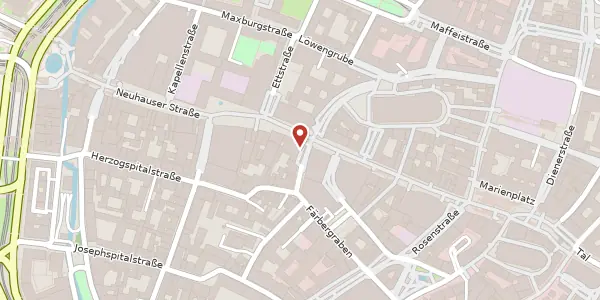 Karte der Umgebung von Neuhauser Str. 1 / V, 80331 München