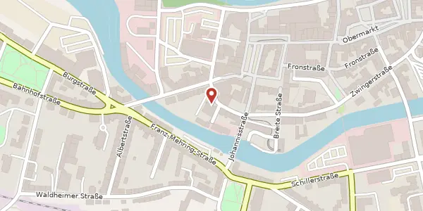 Karte der Umgebung von Theaterstraße 5, 04720 Döbeln