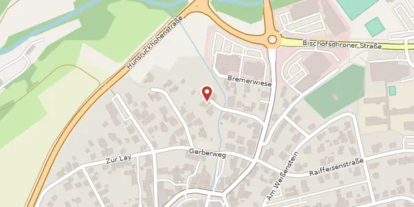 Karte der Umgebung von Kirchwiese 9, 54497 Morbach