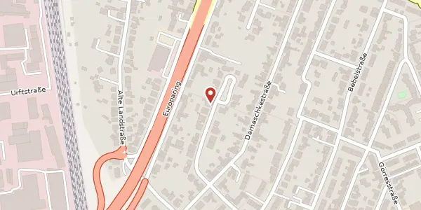 Karte der Umgebung von Thomas-Dehler-Str. 21, 51373 Leverkusen
