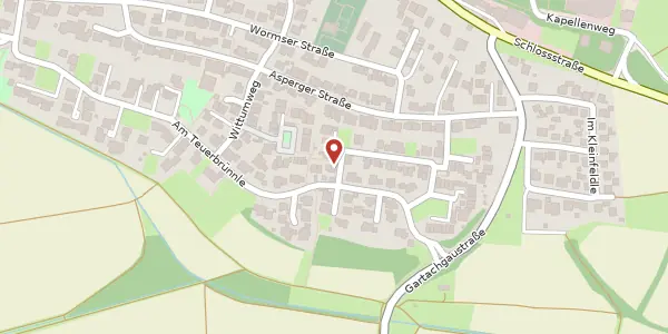 Karte der Umgebung von Mainzer Straße 100, 74078 Heilbronn
