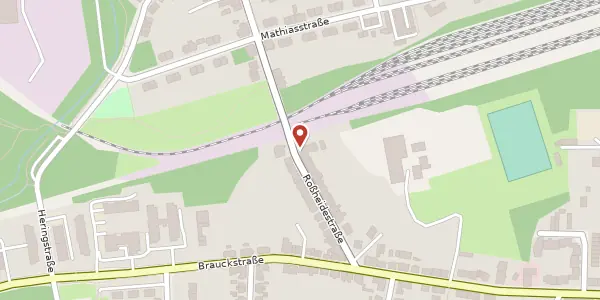 Karte der Umgebung von Roßheidestraße 197, 45968 Gladbeck