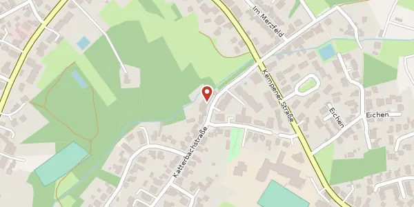 Karte der Umgebung von Katterbachstraße 10, 51467 Bergisch Gladbach