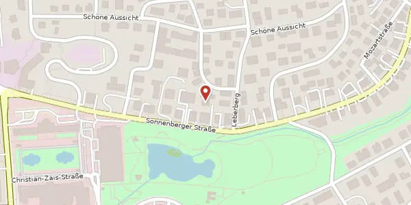 Karte der Umgebung von Sonnenberger Str. 32 A, 65193 Wiesbaden