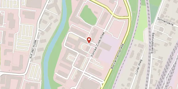 Karte der Umgebung von Marie-Curie-Straße 12, 21337 Lüneburg