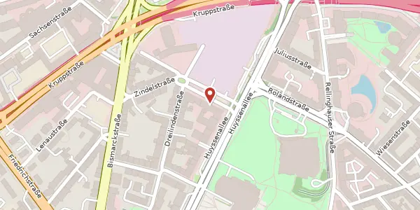Karte der Umgebung von Baedekerstr. 1, 45128 Essen