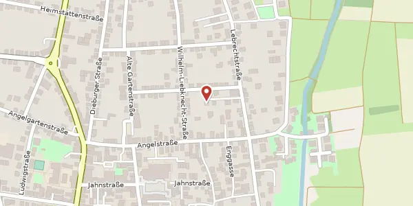Karte der Umgebung von Lebrechtstraße 48d, 64846 Groß-Zimmern