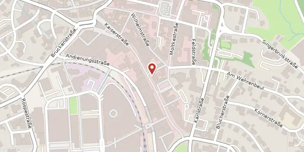 Karte der Umgebung von Kaiserstraße 2b, 51643 Gummersbach