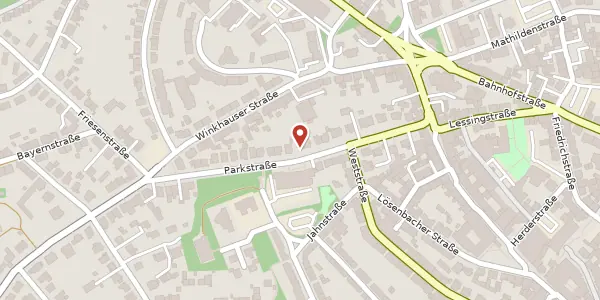 Karte der Umgebung von Parkstr. 20, 58509 Lüdenscheid