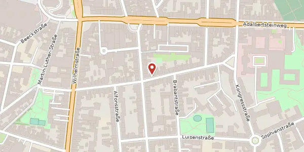 Karte der Umgebung von Augustastr. 33, 52070 Aachen