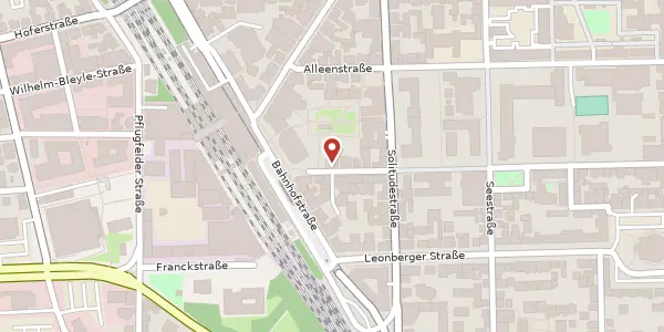 Karte der Umgebung von Karlstraße 5, 71638 Ludwigsburg