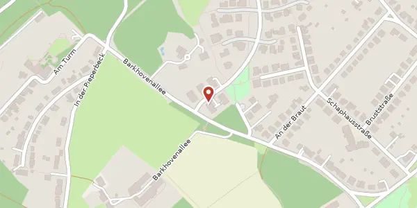 Karte der Umgebung von Barkhover Feldweg 2, 45239 Essen