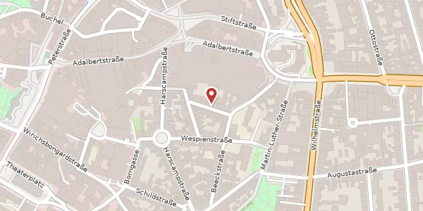 Karte der Umgebung von Noppiusstraße 12, 52062 Aachen