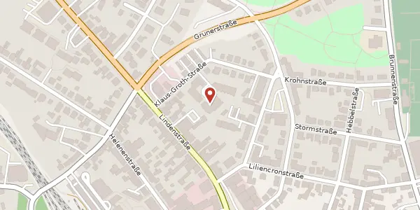 Karte der Umgebung von Klaus-Groth-Straße 8d, 25524 Itzehoe