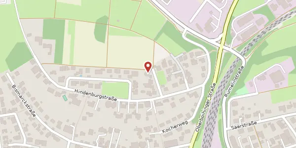 Karte der Umgebung von Robert-Reiner-Straße 7, 72622 Nürtingen