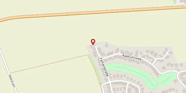 Karte der Umgebung von Falkenstr. 21, 48301 Nottuln