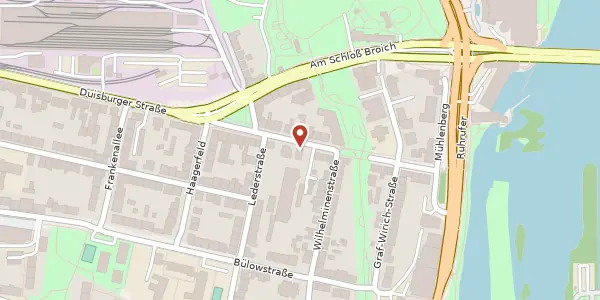 Karte der Umgebung von Schloßberg 11, 45479 Mülheim an der Ruhr