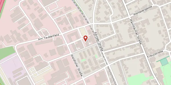 Karte der Umgebung von Waldhofer Straße 102, 69123 Heidelberg
