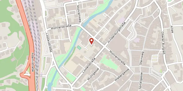 Karte der Umgebung von Mohrenstr. 14 a, 96450 Coburg