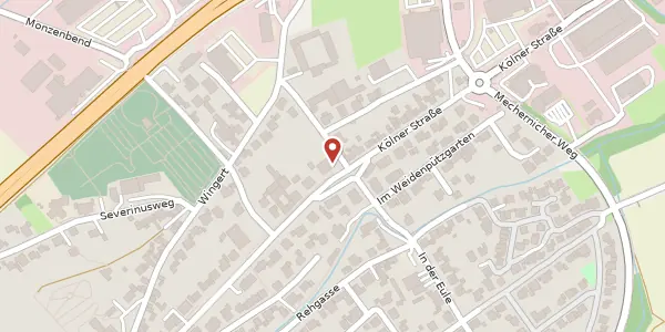 Karte der Umgebung von Kölner Straße 97, 53894 Mechernich