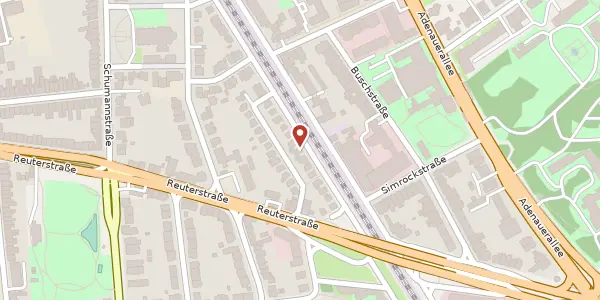 Karte der Umgebung von Oskar-Walzel-Str. 17, 53113 Bonn