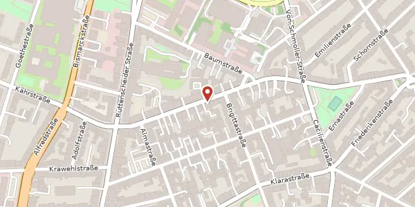 Karte der Umgebung von Witteringstr. 28, 45130 Essen