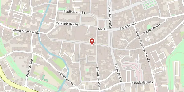 Karte der Umgebung von Groner Straße 25, 37073 Göttingen